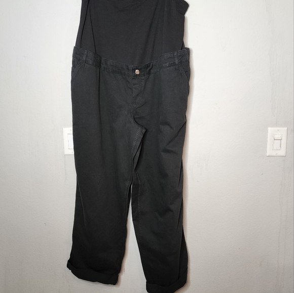 ASOS maternity black baggy jeans. Women's plus size 16. - Picture 3 of 16